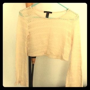 Forever 21 crop sweater